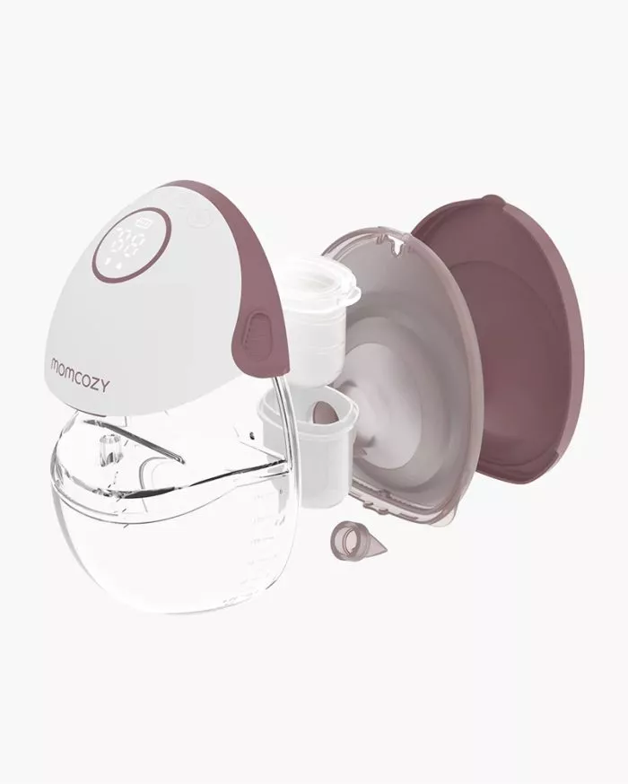 Momcozy-M6 Hands-free Breast Pump Red Double Packs - Figura 3