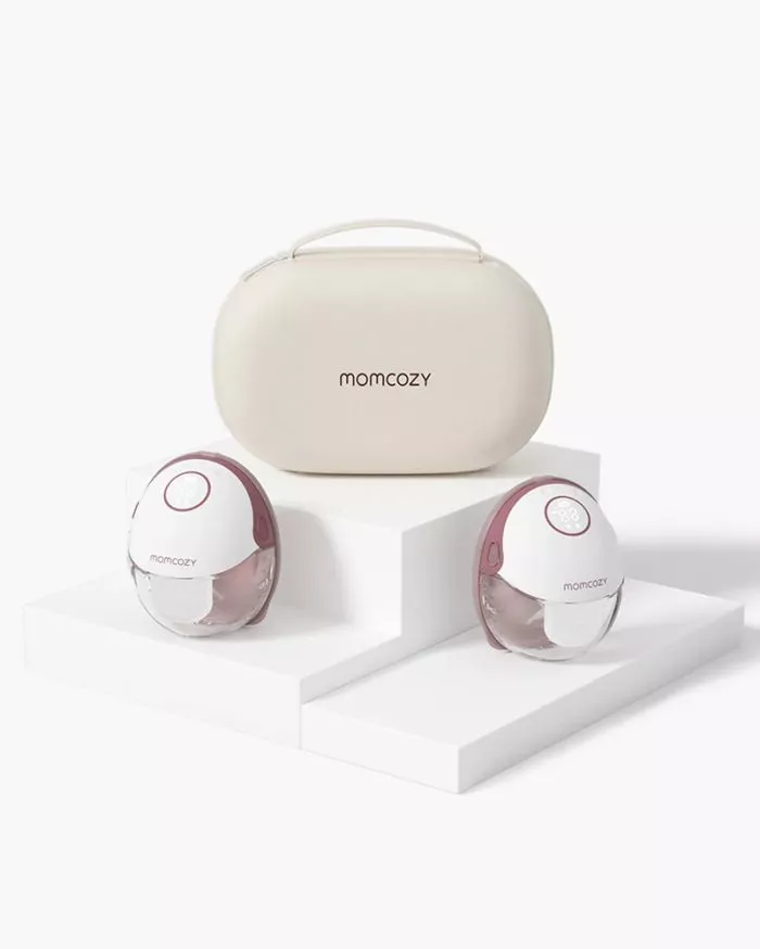 Momcozy-M6 Hands-free Breast Pump Red Double Packs - Figura 2