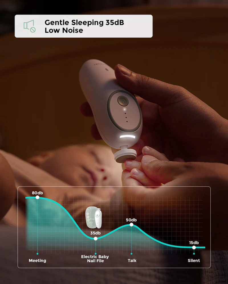 Momcozy - Electric Baby Nail File - Low Noise - Figura 4
