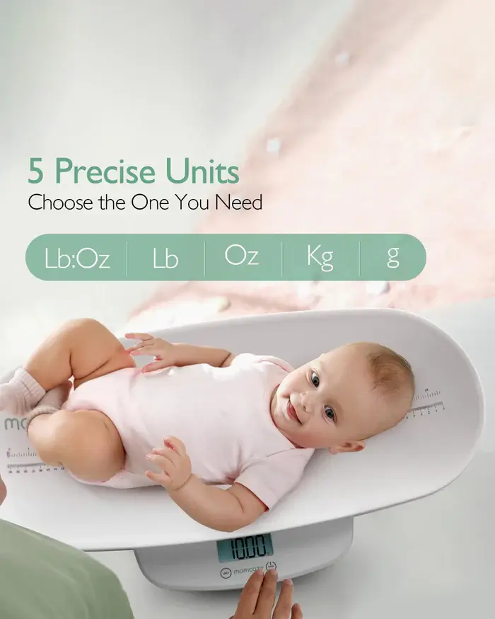 Momcozy Multi- Function Baby Scale - Weight & Height Measurement - Image 2
