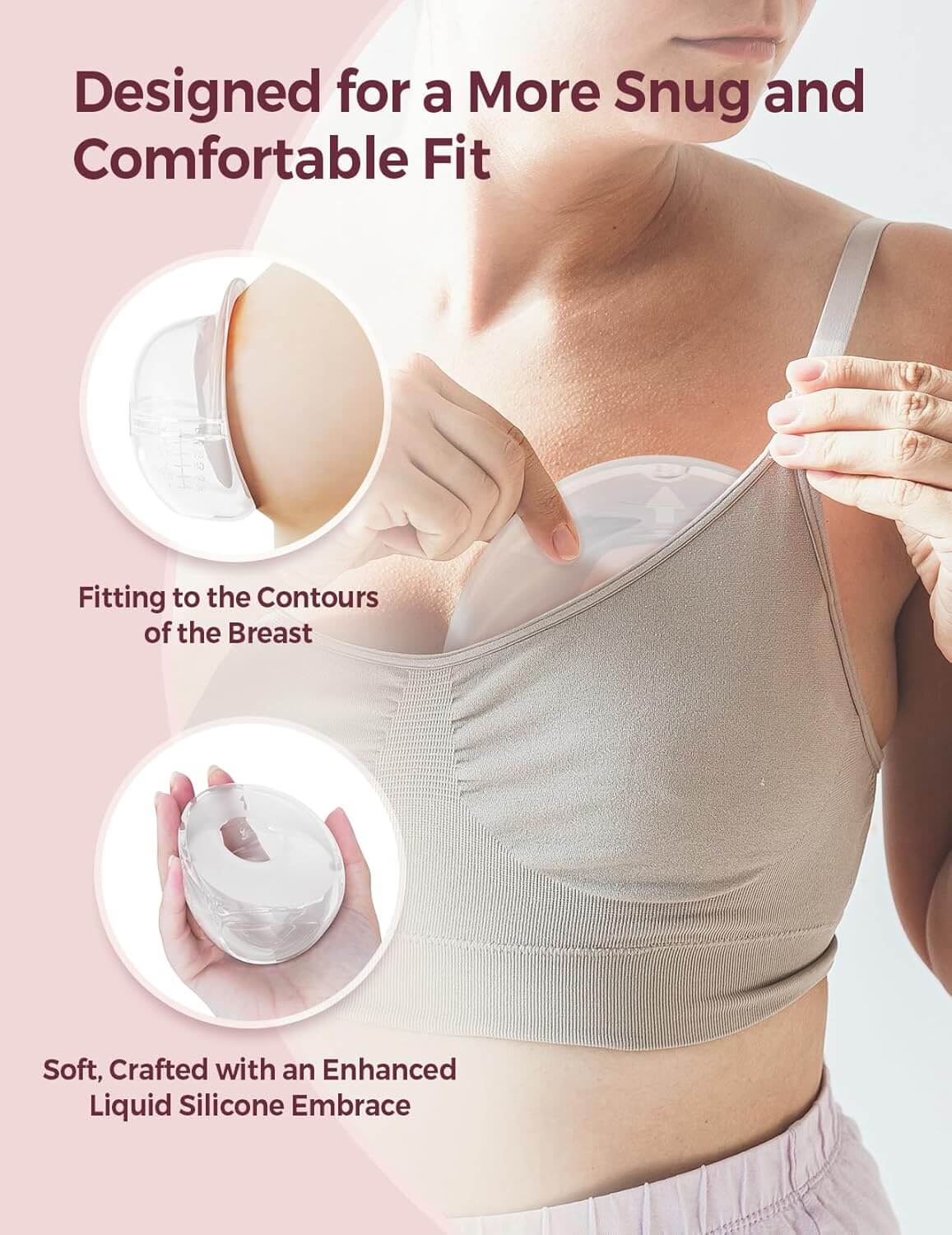 Momcozy 90ML Reusable Milk Collector for Breastmilk - Figura 3