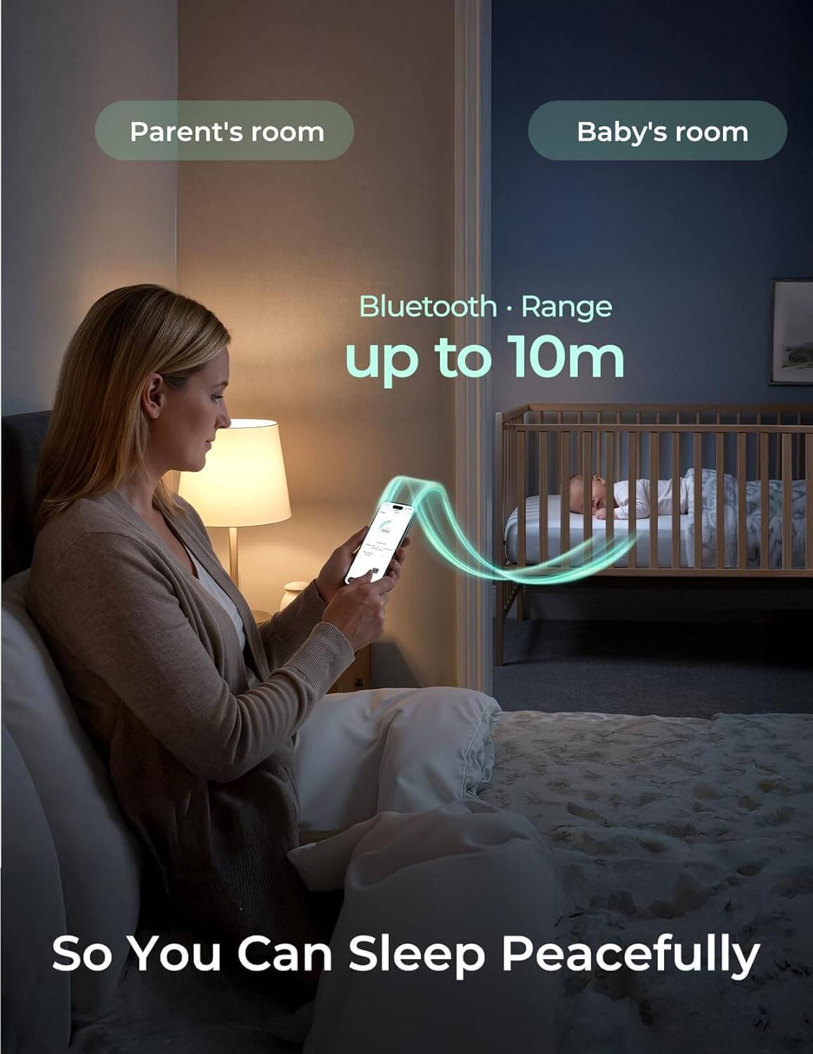 Momcozy Smart Wearable Baby Thermometer - Figura 5