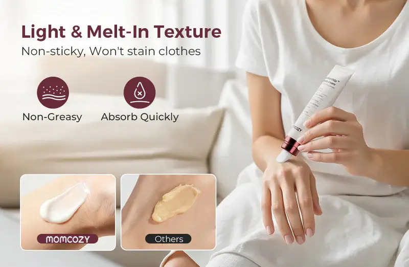 Momcozy ComfortNip™ Cooling Comfort & Touch Free Nipple Cream 50g - Figura 7