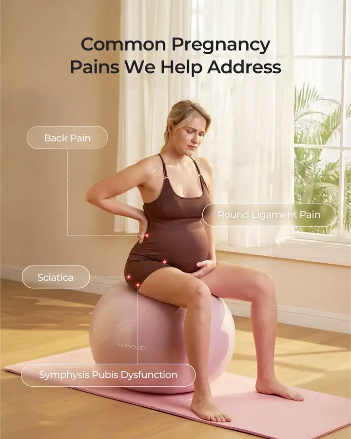 Momcozy BirthEase Pregnancy Ball Set— Birthing Ball - Figura 2